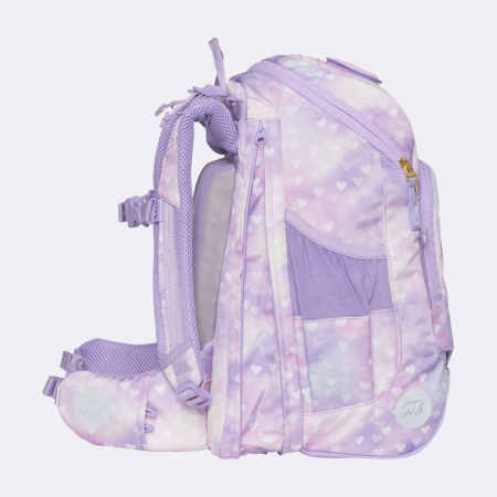 Ghiozdan, rucsac ergonomic cu perna de aer, set Active Air FLX 6 piese, Unicorn Princess Purple [7]