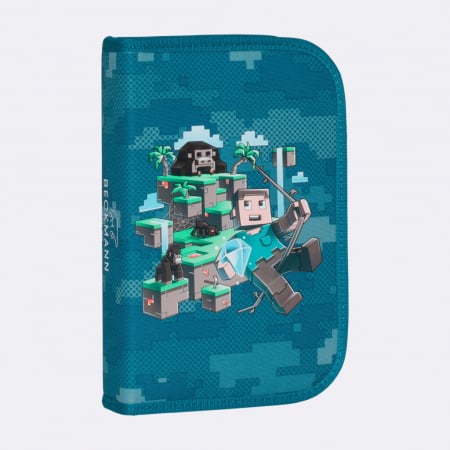 Ghiozdan, rucsac ergonomic, set clasic 6 piese, Jungle Game [14]
