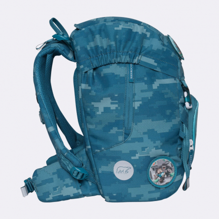 Ghiozdan, rucsac ergonomic, set clasic 6 piese, Jungle Game [6]