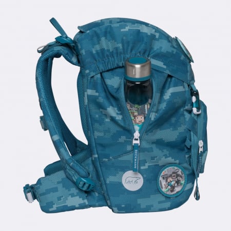 Ghiozdan, rucsac ergonomic, set clasic 6 piese, Jungle Game [7]