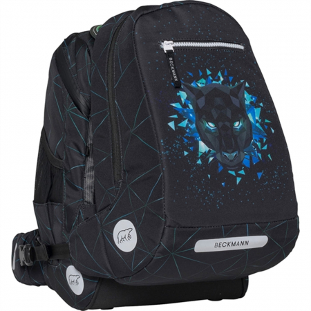 Ghiozdan, rucsac ergonomic, set clasic 7 piese, Panther [2]