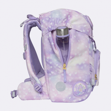 Ghiozdan, rucsac ergonomic, set clasic 6 piese, Unicorn Princess Purple [7]