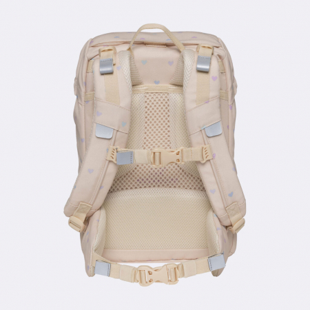 Ghiozdan, rucsac ergonomic, set clasic 6 piese, Yellow Heart [5]