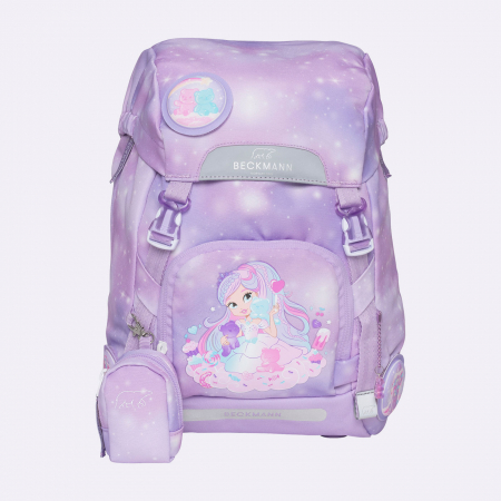 Ghiozdan, rucsac ergonomic, set clasic 7 piese, Candy [1]