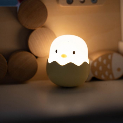 Set de 3 lumini de noapte MegaLight cu LED-uri „BABY EGGY” galben, verde, albastru [3]