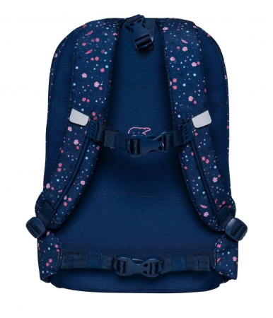 Ghiozdan, rucsac ergonomic, set clasic 7 piese, Forest Deer Blue [8]