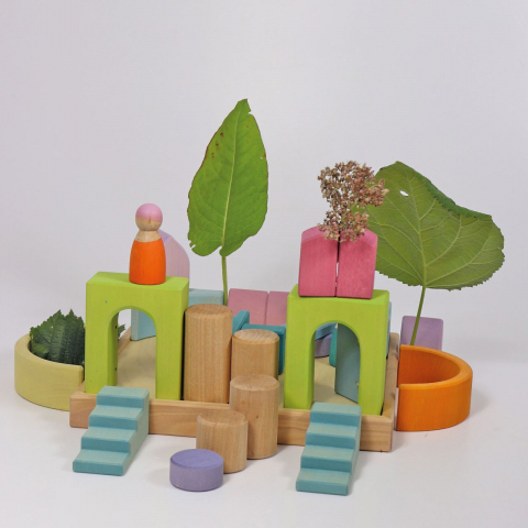Grimms - Set de construit - Building World Cloud Play, Grimms