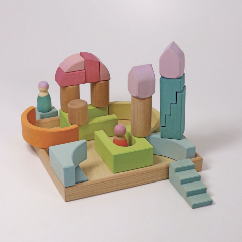 Set de construit - Building World Cloud Play, Grimms [8]