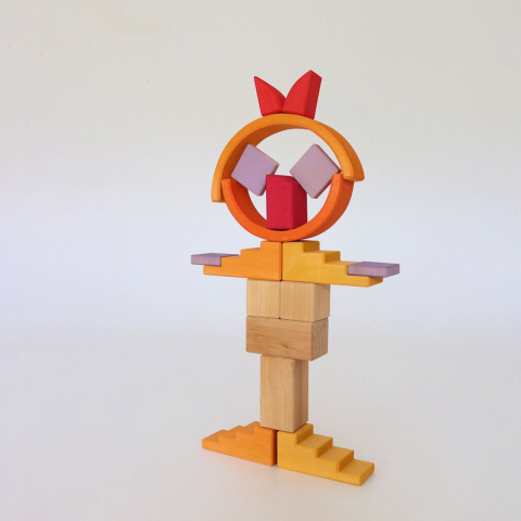 Set de construit - Building World Desert Sand, Grimms [6]