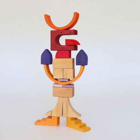 Set de construit - Building World Desert Sand, Grimms [5]