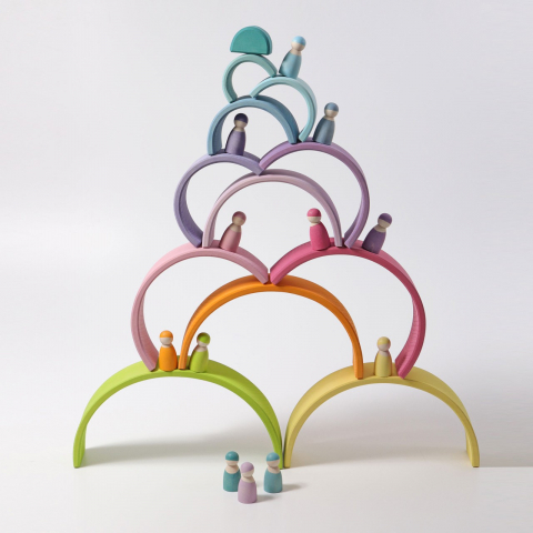 SET DE CONSTRUIT – CURCUBEU PASTEL 12 PIESE [6]
