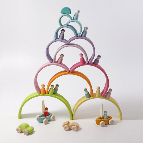 SET DE CONSTRUIT – CURCUBEU PASTEL 12 PIESE [7]