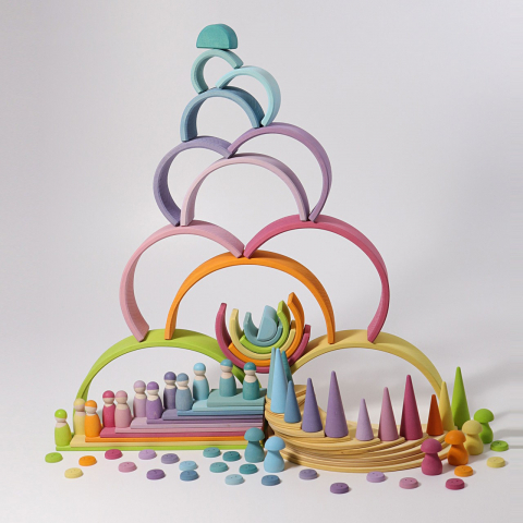 SET DE CONSTRUIT – CURCUBEU PASTEL 12 PIESE [9]