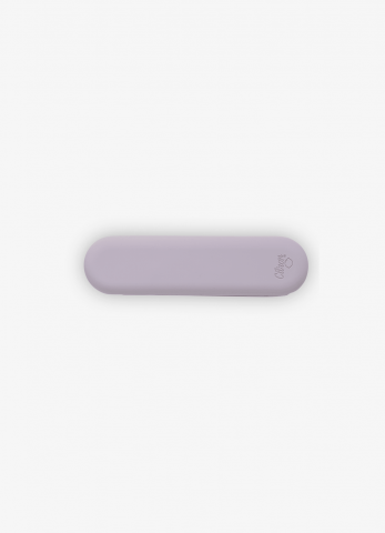 Set de tacâmuri din oțel inoxidabil cu husa de silicon - Violet [2]