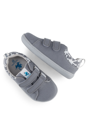 Incaltaminte - Sneakers barefoot,  SMART WALKER RECYCLED CANVAS, bumbac, Eco Grey