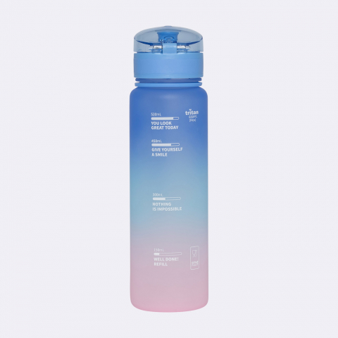 Sticla de baut 650 ml, Gradient Roz [1]