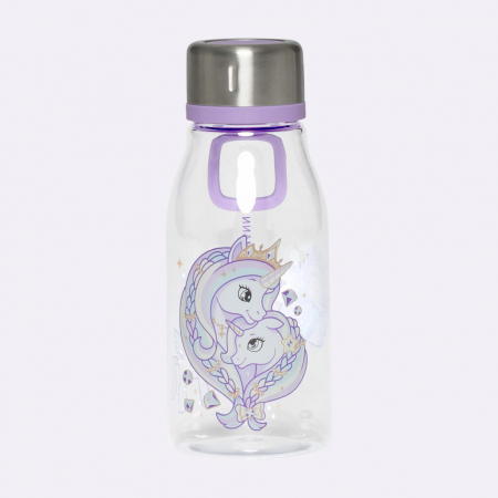 Pentru pachetel - Sticla pentru copii, Unicorn Princess, 400 ml