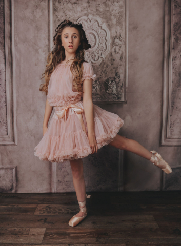 Top frilly, ballet pink [3]