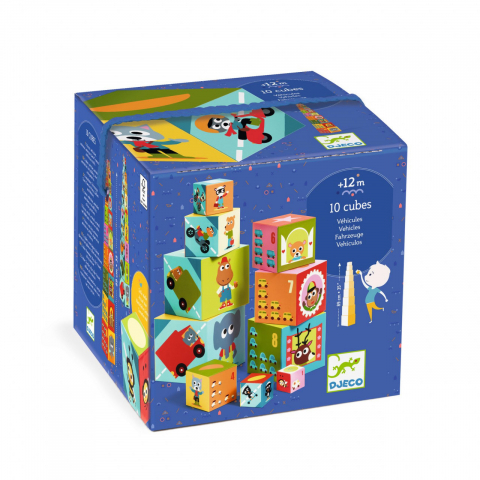 De Bebe - Turn de construit Masini, Djeco