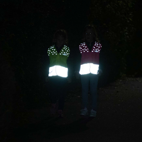 Vesta reflectorizanta B-SEEN & SAFE, roz [5]