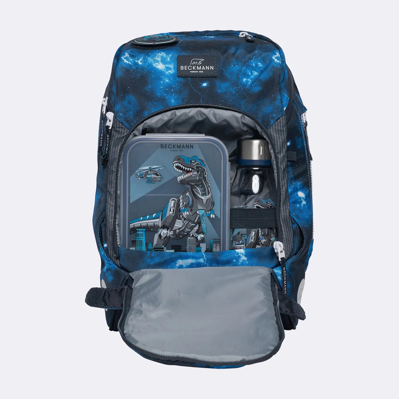 Ghiozdan, rucsac ergonomic cu perna de aer, set Active Air FLX 6 piese, tech rex [5]