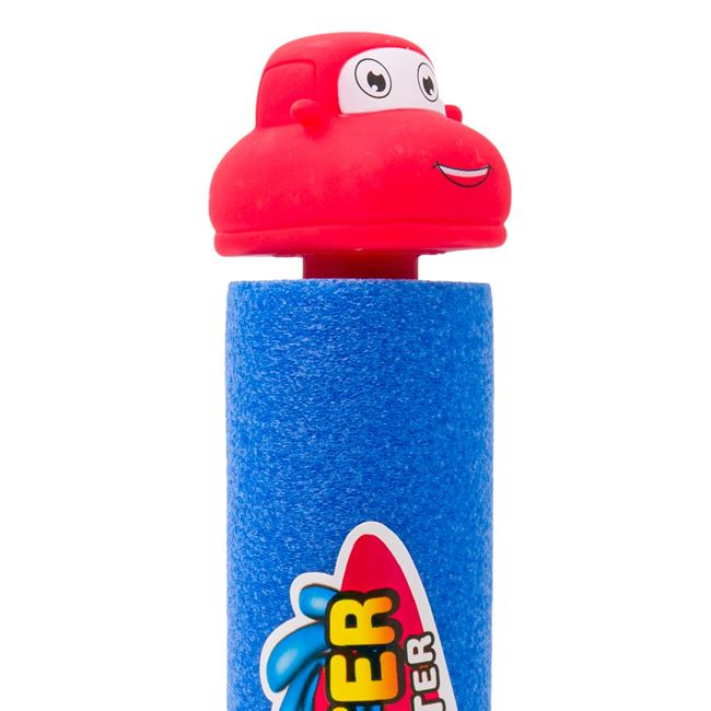 Pistol cu apa, cilindric, albastru masinuta, 26 cm [2]