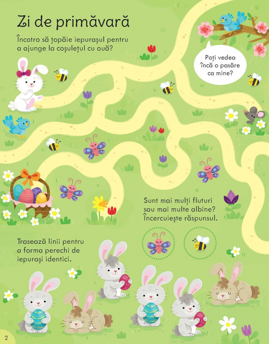 Activitati creative de Paste, Usborne Books, 3 ani+ [2]