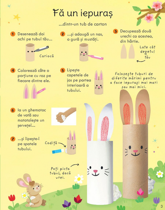 Activitati creative de Paste, Usborne Books, 3 ani+ [3]