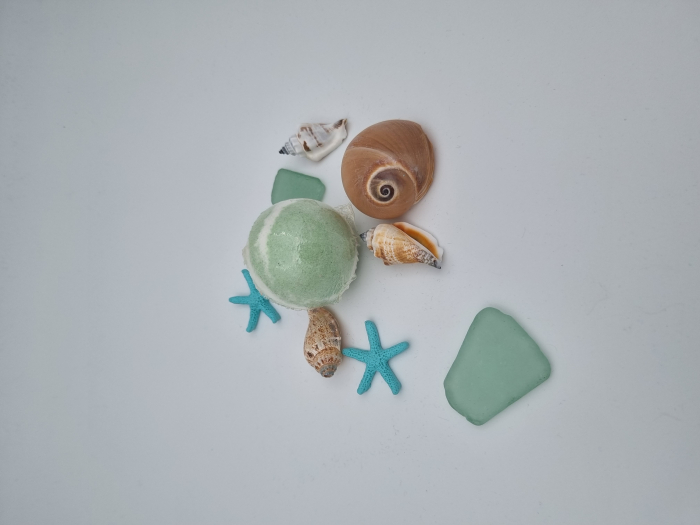 Bila de baie efervescenta, cu aroma Mar verde, 80 g [2]