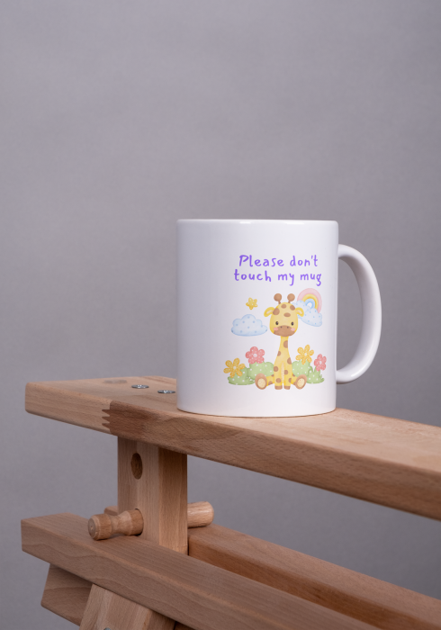 Cana ceramica, Please don't touch my mug, 350 ml [4]