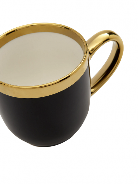 Cana ceramica Neagra, 340 ml [2]