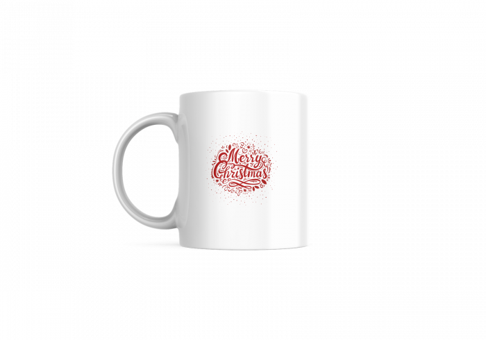 Cana ceramica de Craciun, Merry Christmas, 350 ml [4]