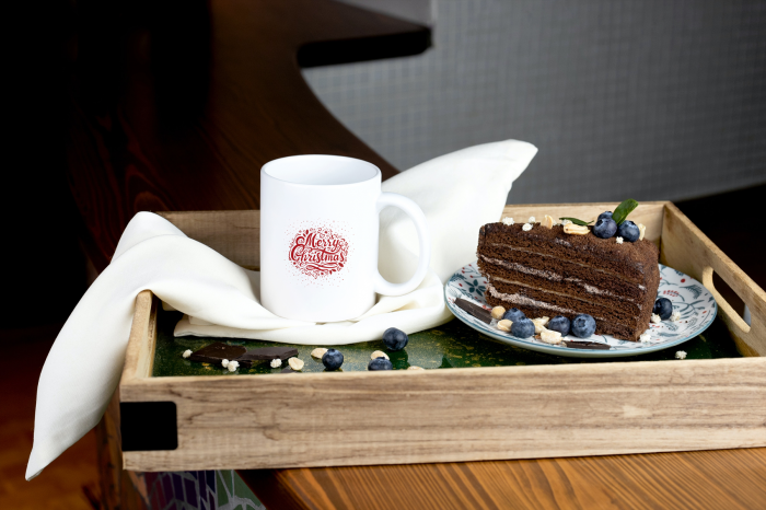 Cana ceramica de Craciun, Merry Christmas, 350 ml [3]