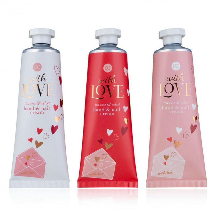 Crema hidratanta pentru maini, Tea Rose and Velvet, red, 60 ml [2]