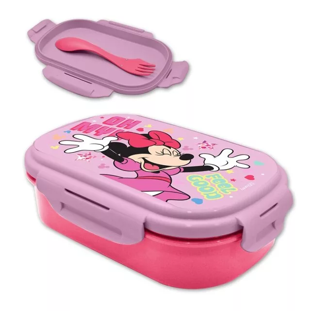 Cutie sandvis cu tacamuri, Minnie Mouse, 21x14x6 cm [2]