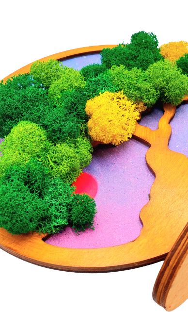 Decoratiune Pomisor bonsai cu licheni, 20 cm [3]