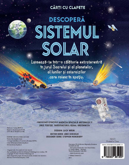 Descopera Sistemul Solar Usborne Books, 3 ani+ [6]