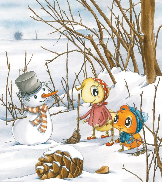 Micul Paianjen Firicel. Ce minunata este iarna! Diana Amft, Martina Matos [3]