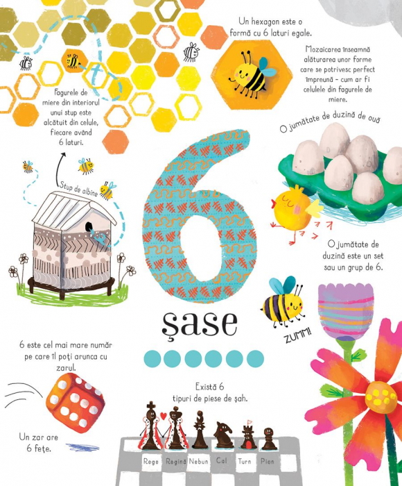 Marea carte a numerelor, Usborne Books, Felicity Brooks 3 ani+ [4]