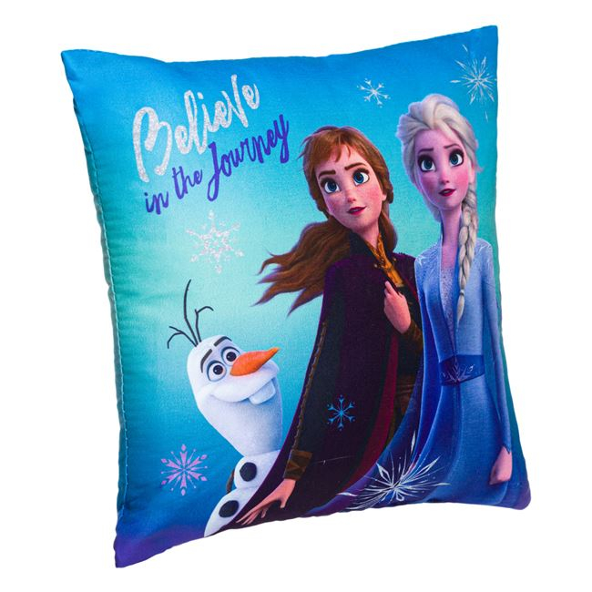 Perna decorativa pentru copii Frozen, Anna si Elsa 30x30 cm [3]