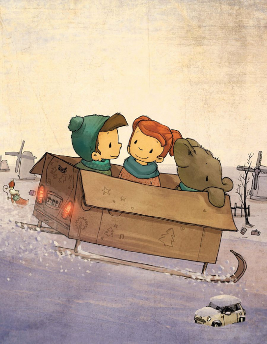 Un Craciun Elefantastic. Expeditie la Polul Nord, Joëlle Tourlonias, Michael Engler [2]