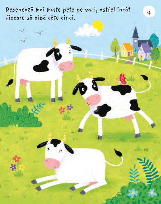 Prima mea carte de activitati la ferma, Usborne Books, 3 ani+ [5]