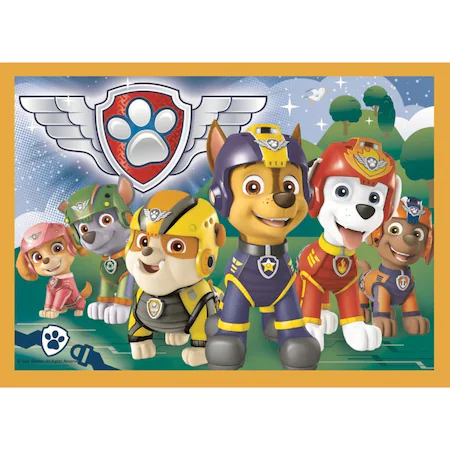 Puzzle Trefl 4 in 1, Paw Patrol, 35/48/54/70 piese, 3 ani+ [3]