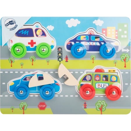 Puzzle 3D Legler Small Foot, Masini [3]