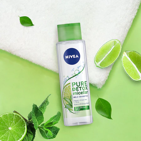 Sampon micelar Nivea Pure Detox pentru toate tipurile de par, 400 ml [2]