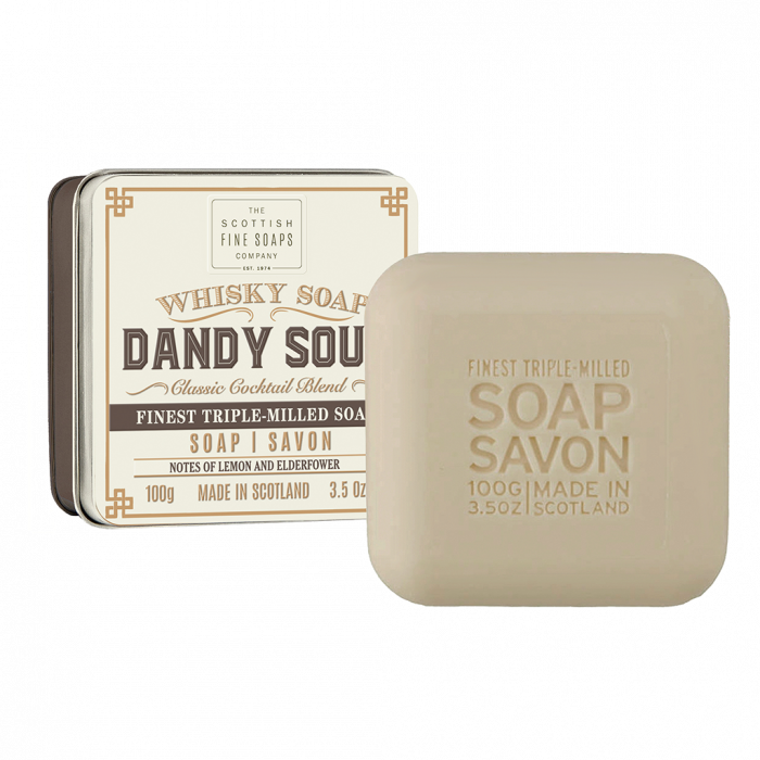 Sapun barbati Dandy sour soap in a tin, 100 g [2]