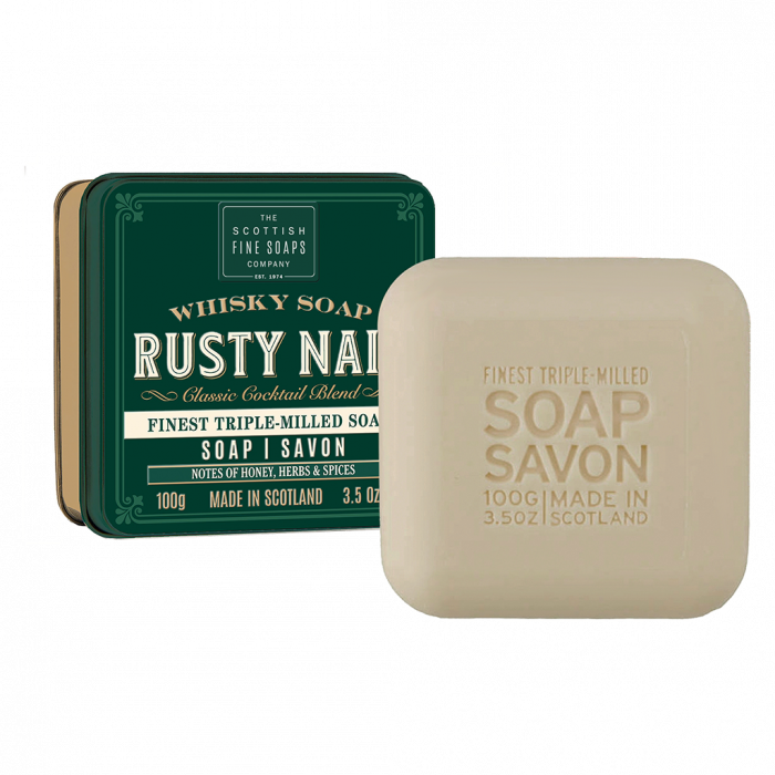 Sapun barbati Rusty Nail soap in a tin, 100 g [2]