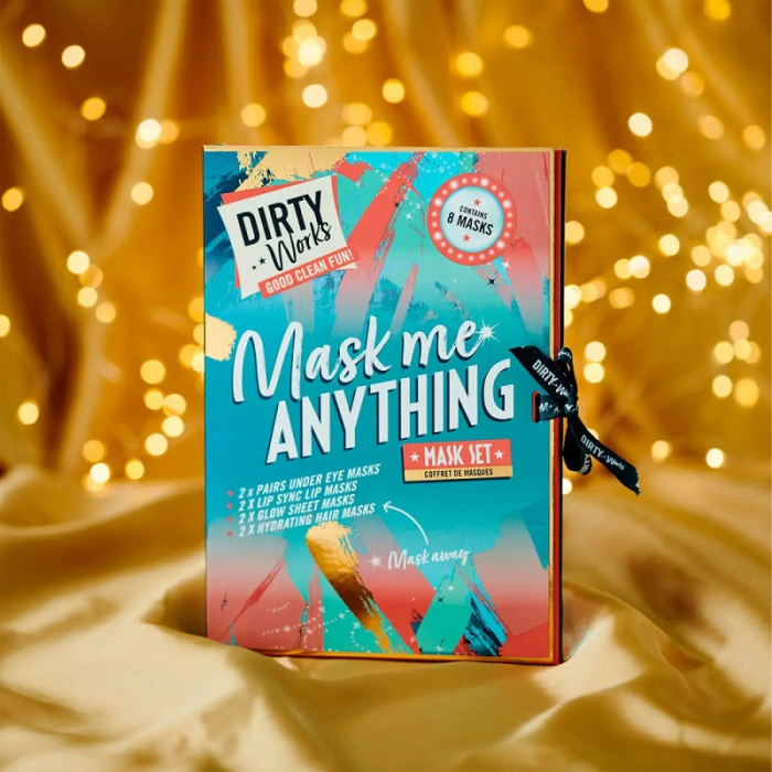 Set cadou Mask Me Anything, 8 bucati, masti pentru par, fata, ochi, buze [3]