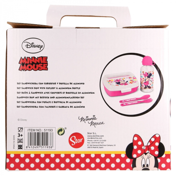 Set pranz 4 piese Minnie Mouse, Urban [3]