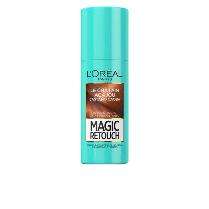 Spray instant pentru camuflarea radacinilor crescute intre colorari L'Oréal Paris, Magic Retouch, Acaju, 75 ml [1]